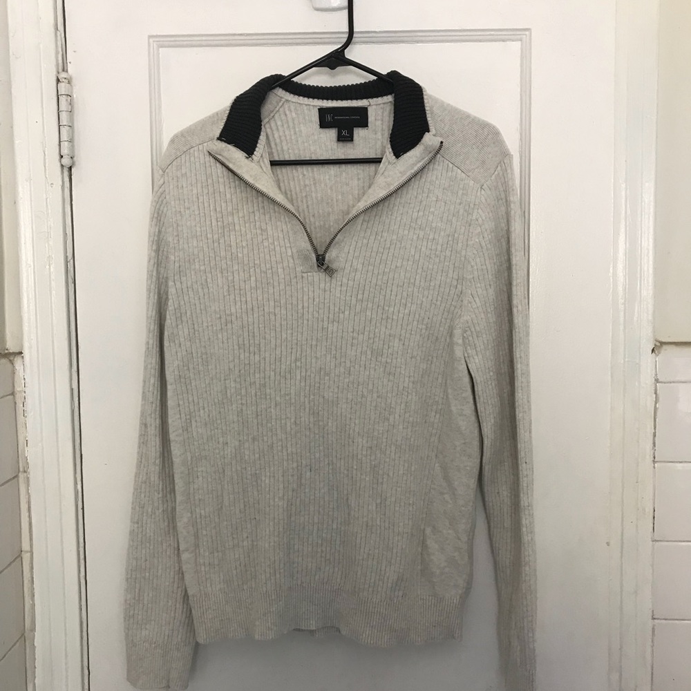 Inc men’s 1/4 zip sweater